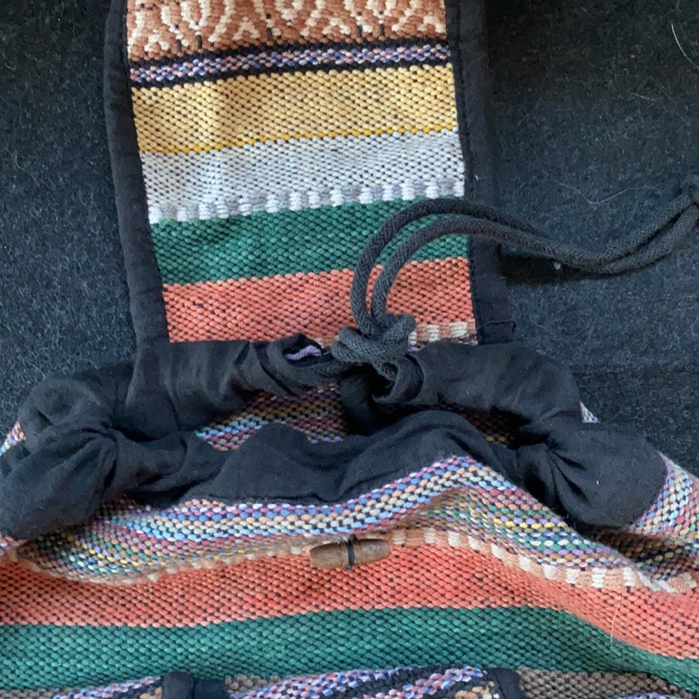 Handmade Boho backpack - Picture 4 of 7